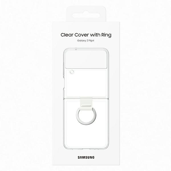 Samsung Pokrowiec Clear Cover Ring transparentne Samsung Z Flip 4 / 7