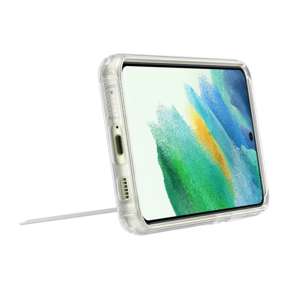 Samsung Pokrowiec Clear Standing Cover transparentne Samsung S21 FE / 4