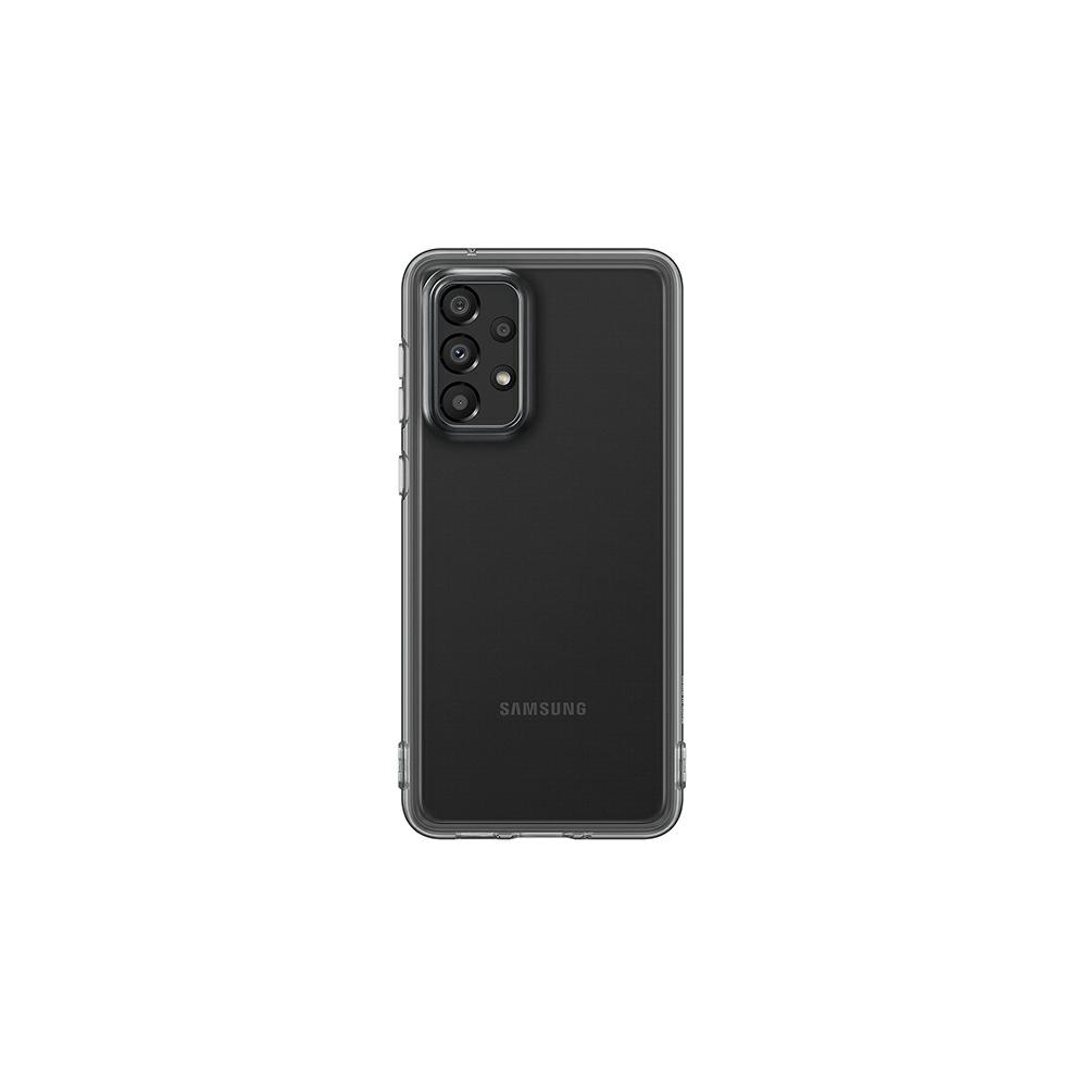 Samsung Pokrowiec czarny Soft Clear Cover Samsung A33 5G