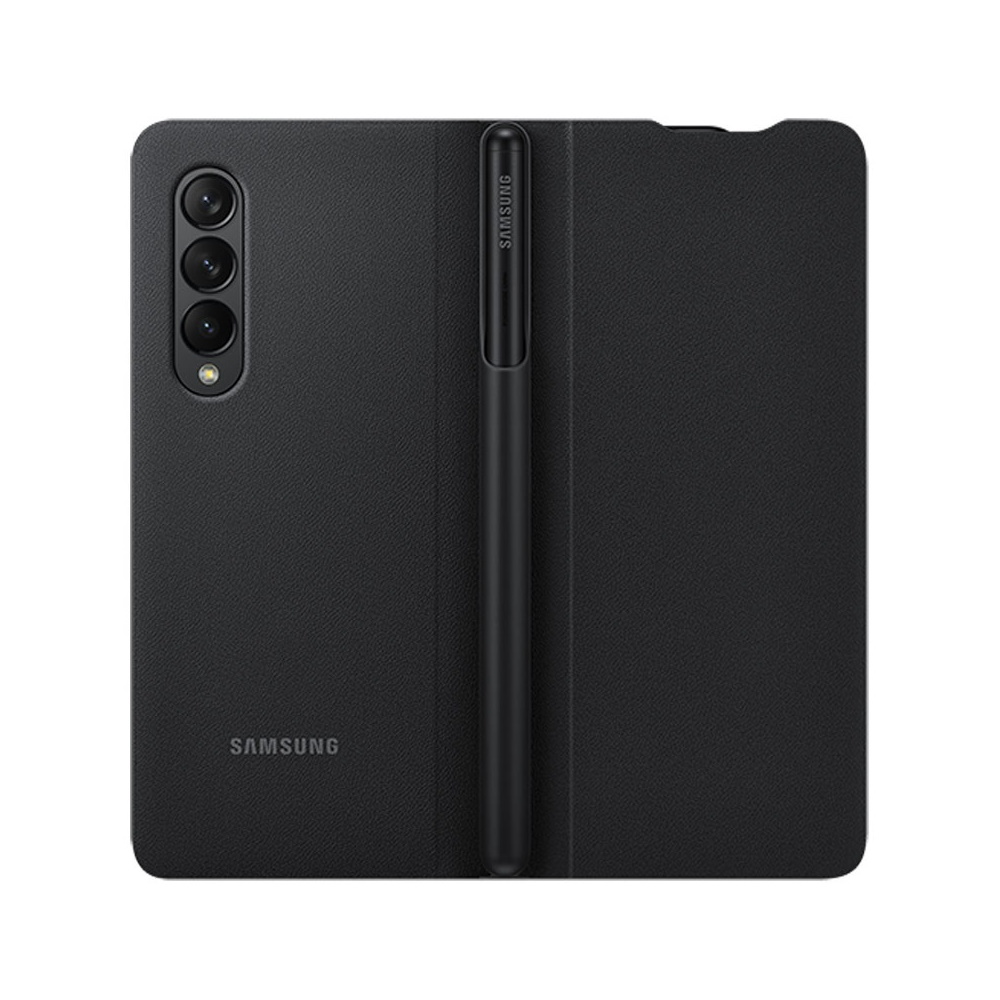Samsung Pokrowiec Flip Cover z rysikiem Pen czarne Samsung Galaxy Z Fold 3 / 2