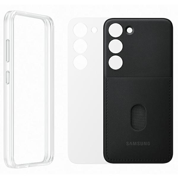 Samsung Pokrowiec Frame Case czarny Samsung Galaxy S23 Ultra / 3
