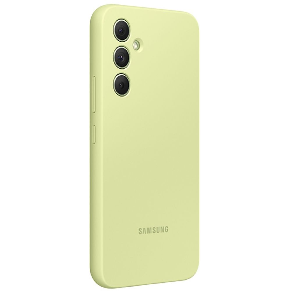 Samsung Pokrowiec Silicone Cover limonkowe Samsung Galaxy A54 5G / 4