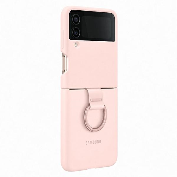 Samsung Pokrowiec Silicone Cover Ring r�owe Samsung Z Flip 4 / 2