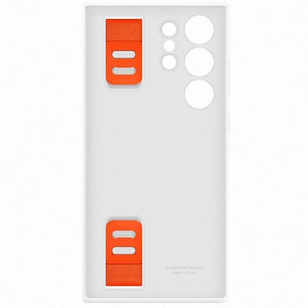 Samsung Pokrowiec Silicone Grip Case bia�e Samsung Galaxy S23 / 2