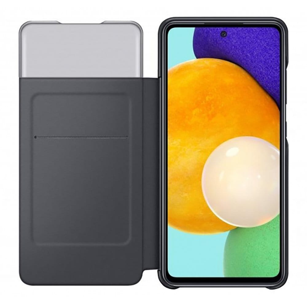 Samsung Pokrowiec Smart S View Wallet Cover czarne Samsung A72 5G / 3