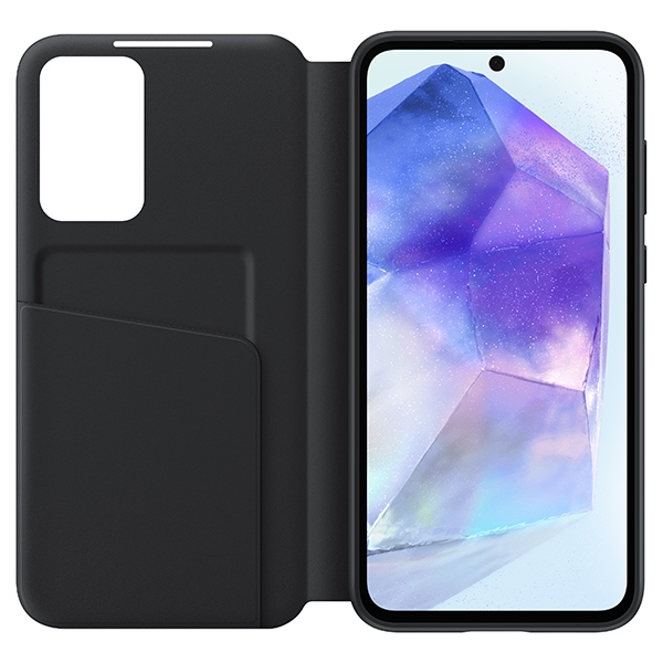 Samsung Pokrowiec Smart View Wallet Case czarny Samsung Galaxy A55 5G / 3
