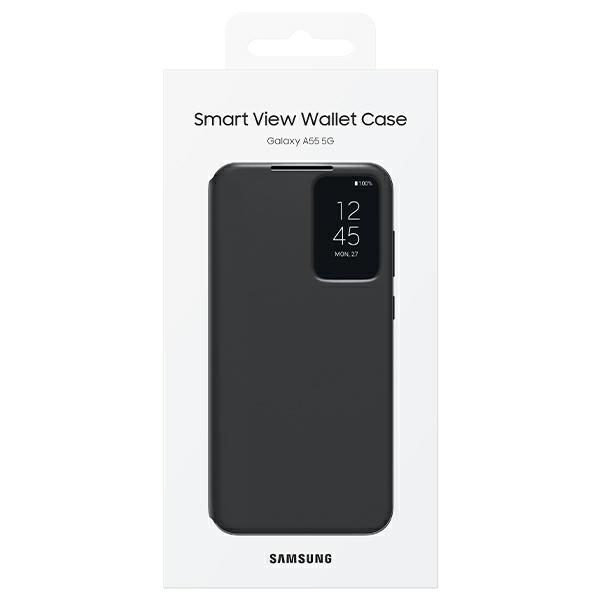 Samsung Pokrowiec Smart View Wallet Case czarny Samsung Galaxy A55 5G / 6