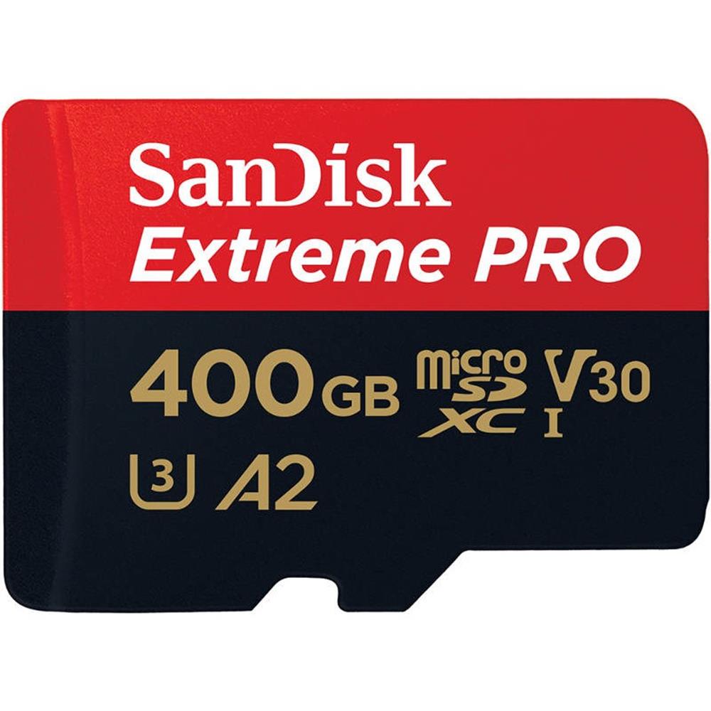 SanDisk Extreme PRO microSDXC 400GB 170/90MB/s UHS-I U3 + adapter