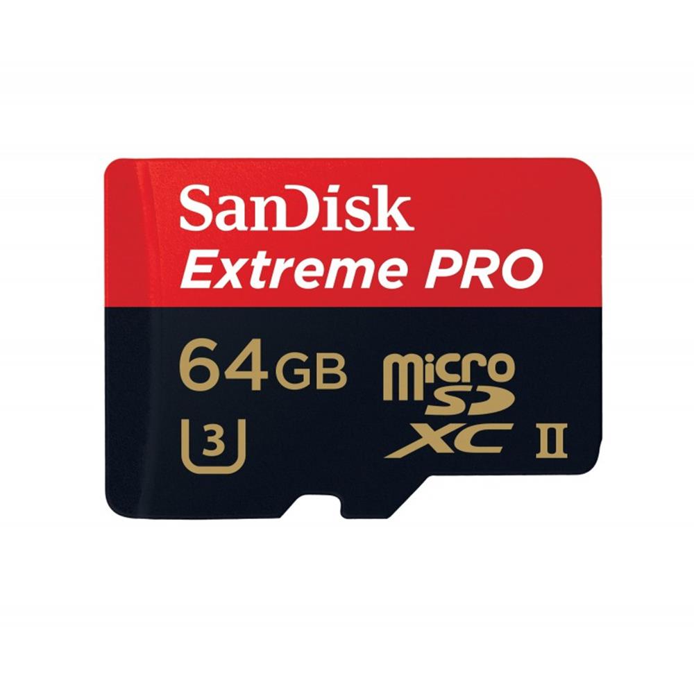 SanDisk Extreme PRO microSDXC 64GB 275MB/s UHS-II U3 + czytnik USB 3.0