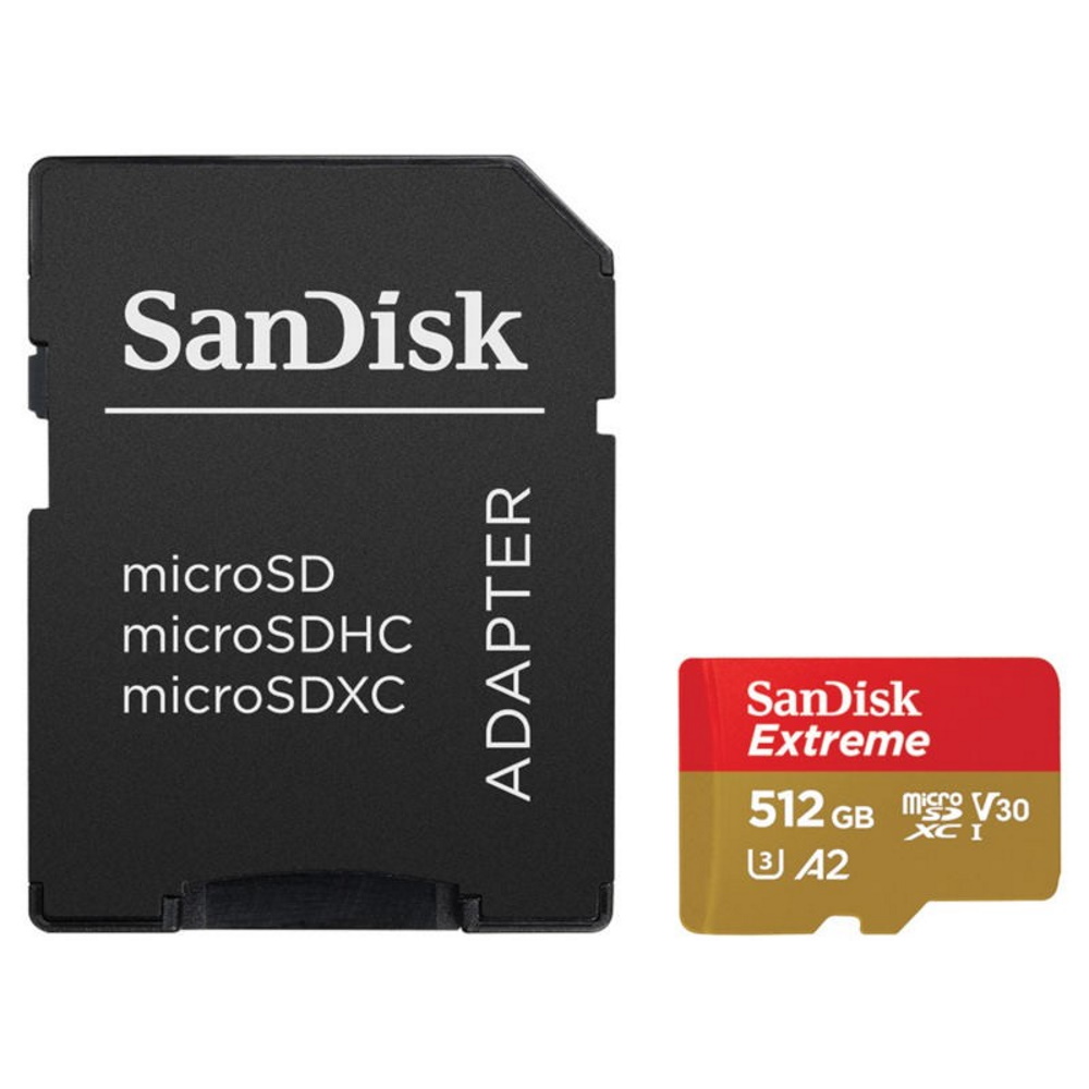 SanDisk karta pami�ci Extreme microSDXC 512 GB 160/90 MB/s A2 C10 V30 UHS-I U3 Mobile / 2