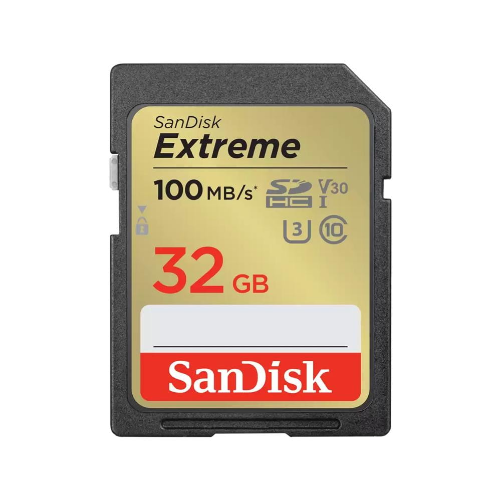 Sandisk karta pami�ci Extreme SDHC 32GB 100/60MB/s C10 V30 UHS-I U3 / 2