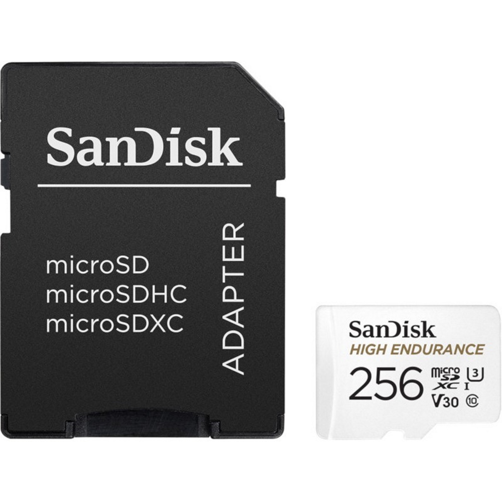 SanDisk karta pami�ci High Endurance (rejestratory i monitoring) microSDXC 256 GB V30 z adapterem