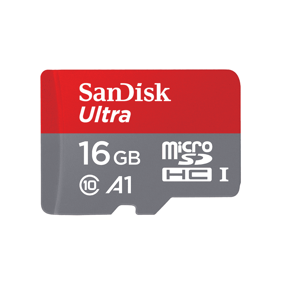 SanDisk karta pami�ci microSDHC 16GB (kl.10 | 98 MB/s | UHS-I | A1) + adapter