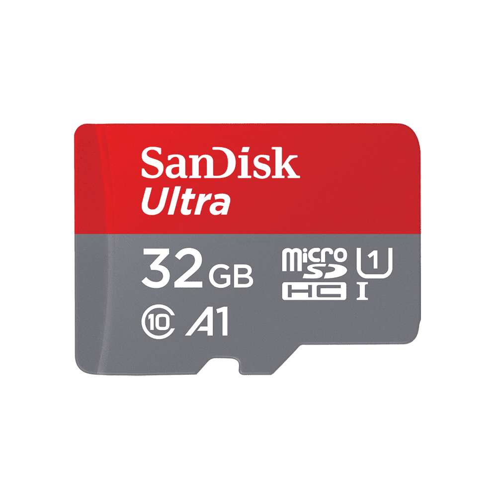 SanDisk karta pamici microSDHC 32GB (kl. 10 | 98 MB/s | UHS-I | A1) + adapter