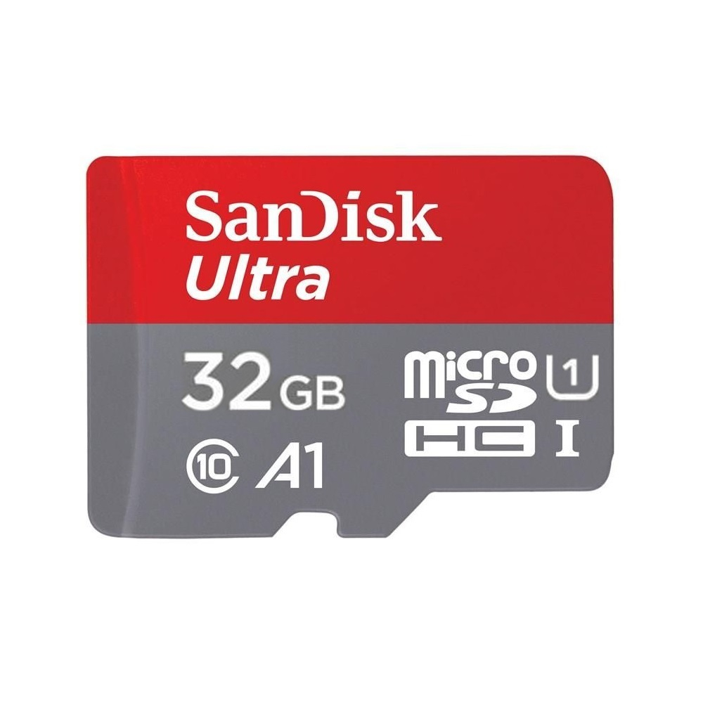 SanDisk karta pamici microSDHC dla Androida (32GB | klasa 10 | 98 MB/s | UHS-I) + adapter