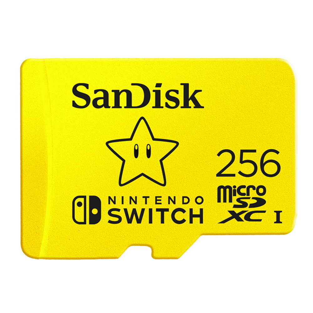 SanDisk karta pami�ci Nintendo Switch microSDXC 256 GB 100/90 MB/s V30 UHS-I U3