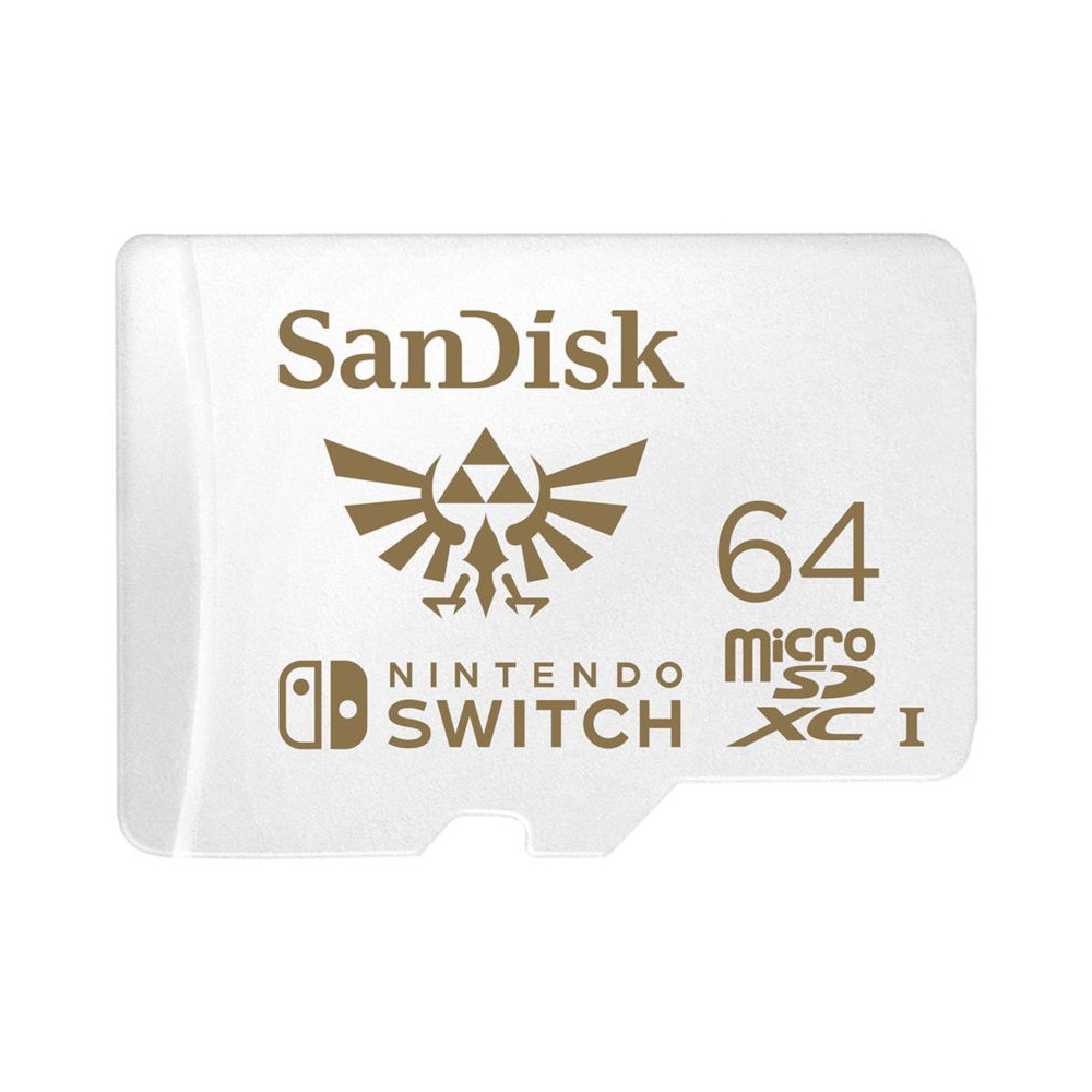 SanDisk karta pamici Nintendo Switch microSDXC 64 GB 100/60 MB/s V30 UHS-I U3