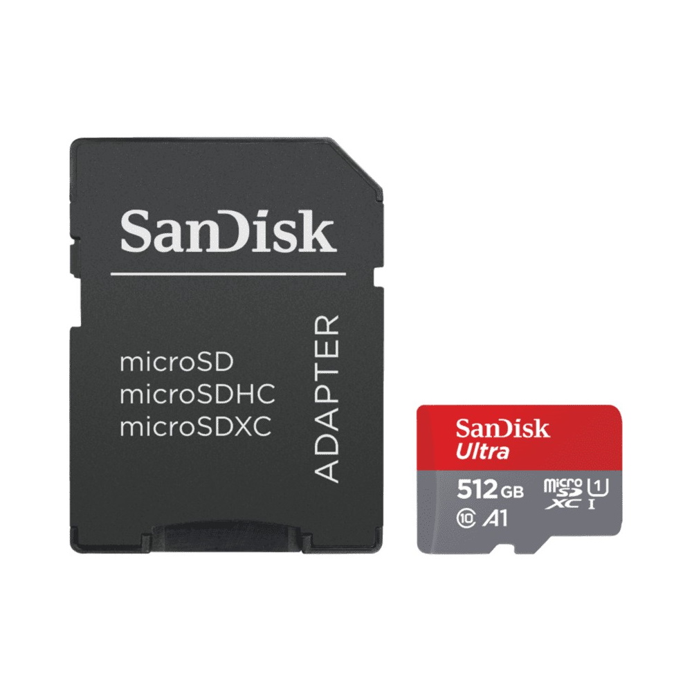 SanDisk karta pami�ci Ultra Android microSDXC 512 GB 120 MB/s A1 Cl.10 UHS-I + ADAPTER / 2