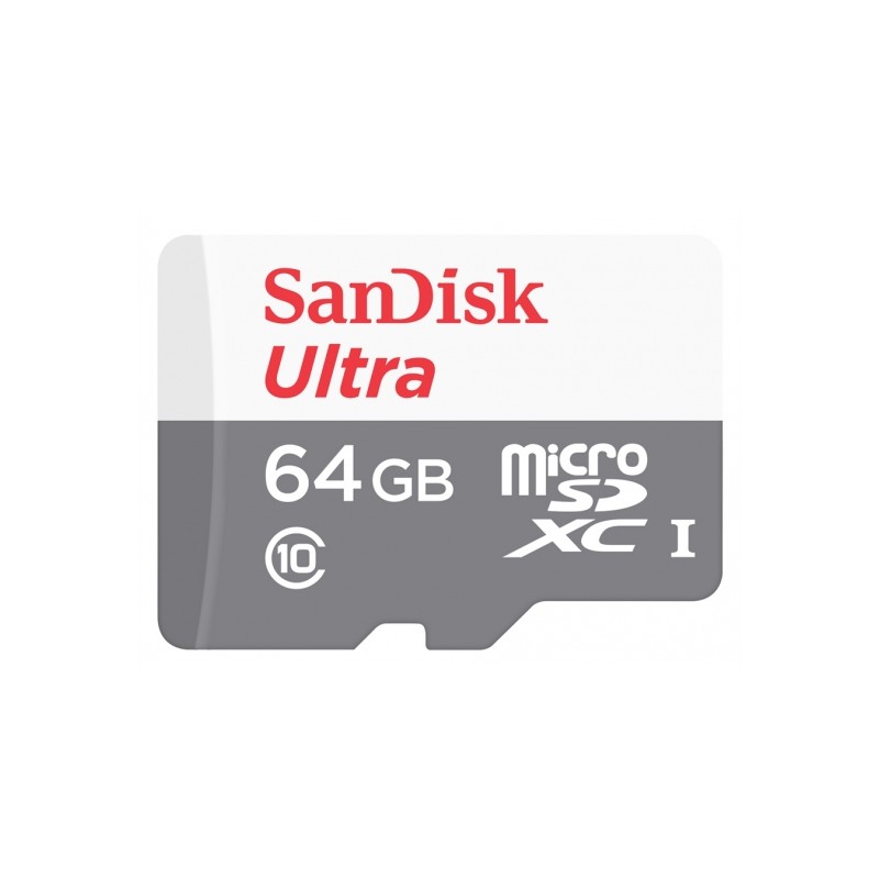 SanDisk karta pamici Ultra Android microSDXC 64GB (kl. 10 | 80MB/s | UHS-I)