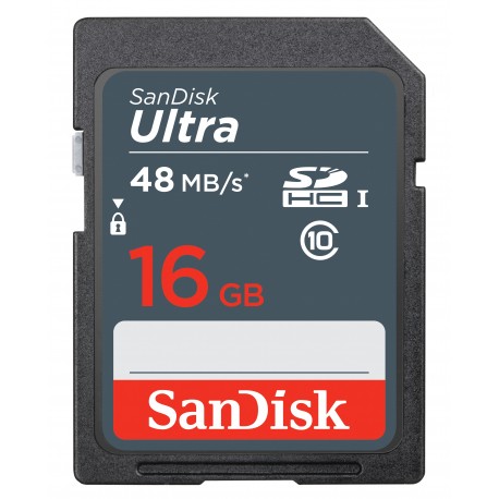 SanDisk karta pami�ci Ultra SDHC 16 GB (kl. 10 | 48 MB/s | UHS-I) / 2