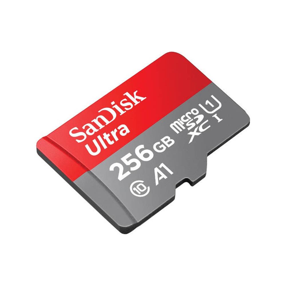 SanDisk microSDHC dla Androida 256GB (kl. 10 | 100MB/s | UHS-I) + adapter / 2