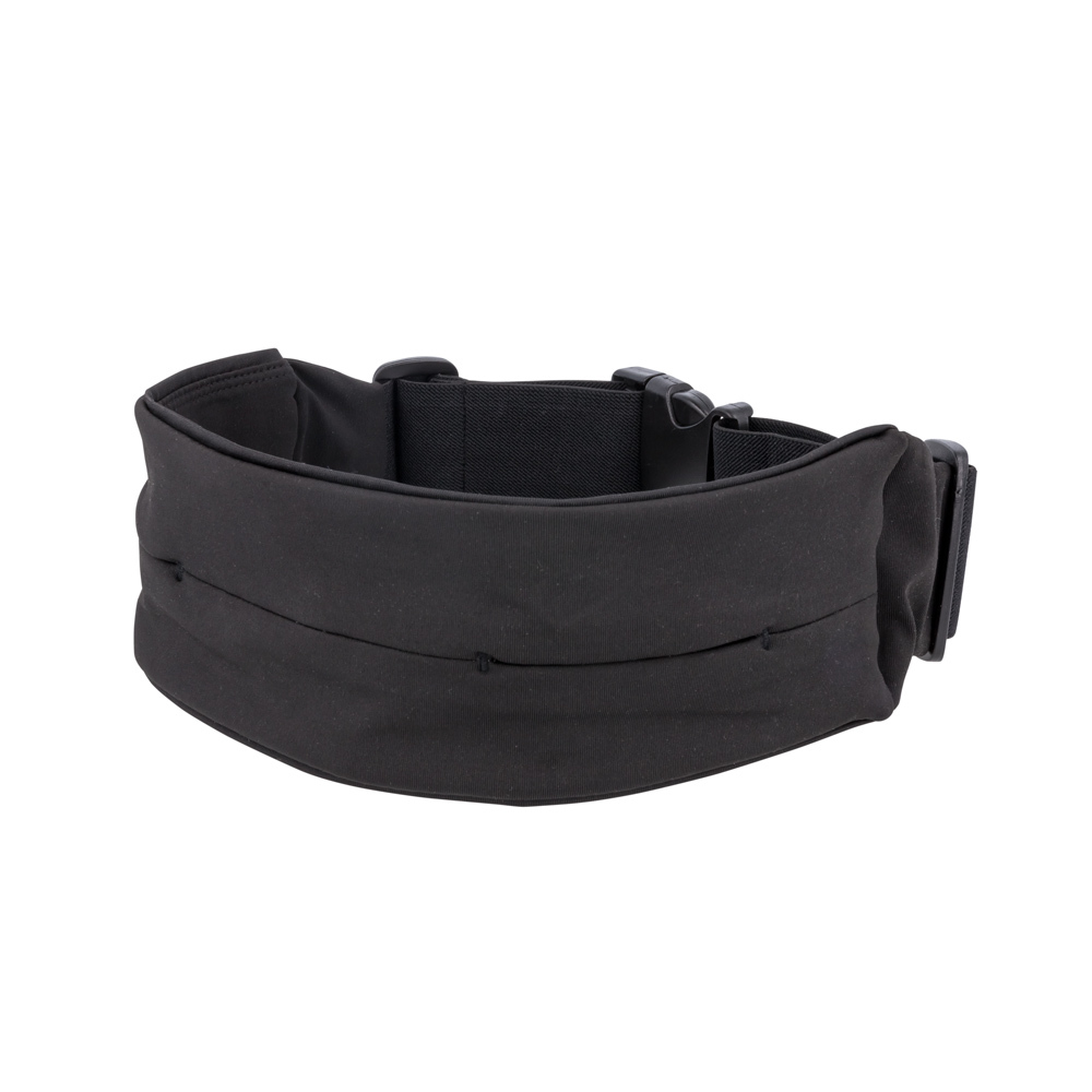 Saszetka elastyczny pas z kieszeniami czarny / 2