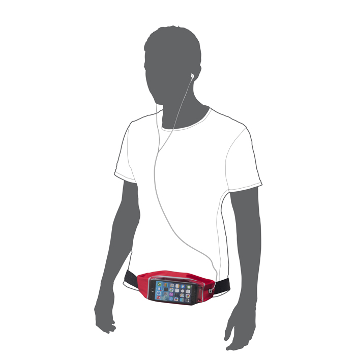 Saszetka nerka z okienkiem 6,2