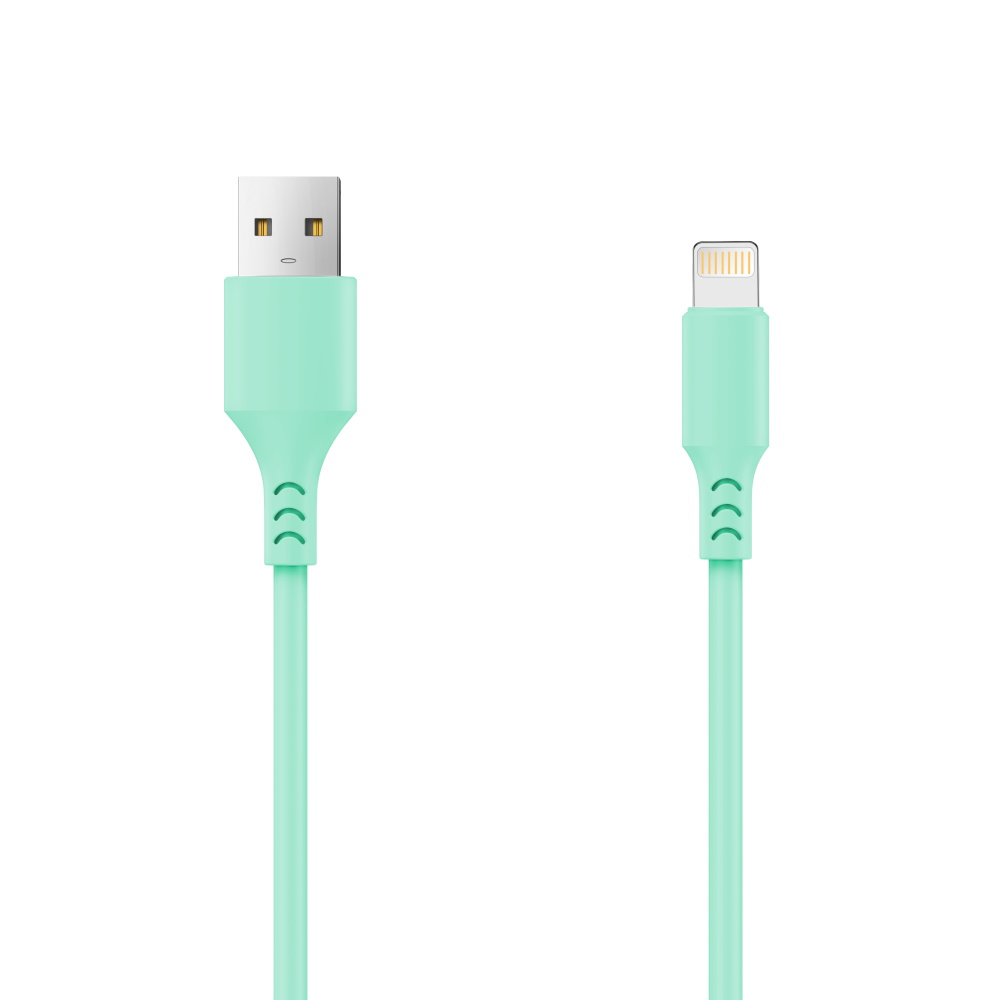 Setty kabel USB - Lightning 1,0 m 2A mi�towy