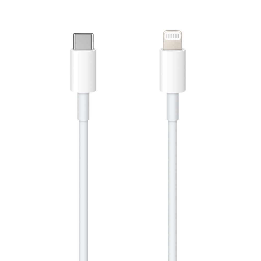 Setty kabel USB-C - Lightning 1,0 m 3A bia�y
