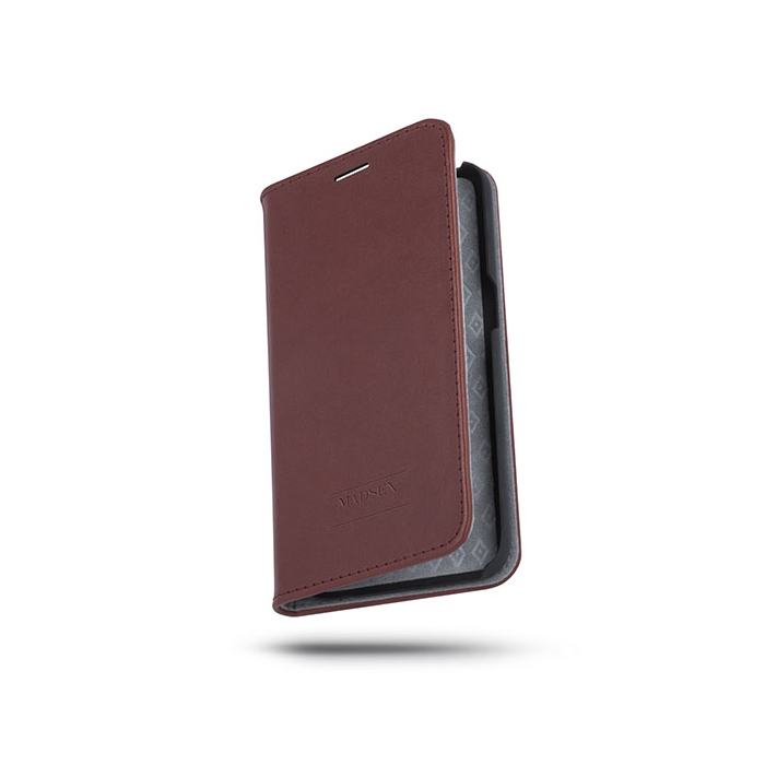 Sk�rzane etui Book Case Madsen House br�zowe Samsung Galaxy S7 G930