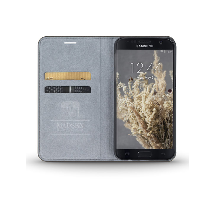 Skrzane etui Book Case Madsen House brzowe Samsung Galaxy S7 G930 / 4