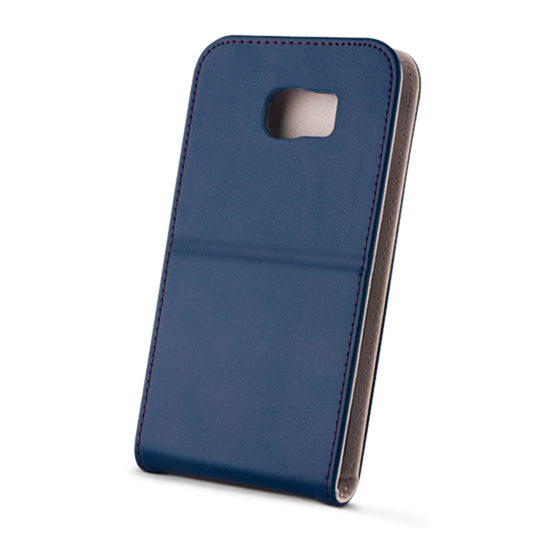 Sk�rzane etui Flip Case Madsen House granatowe Samsung Galaxy S6 / 2