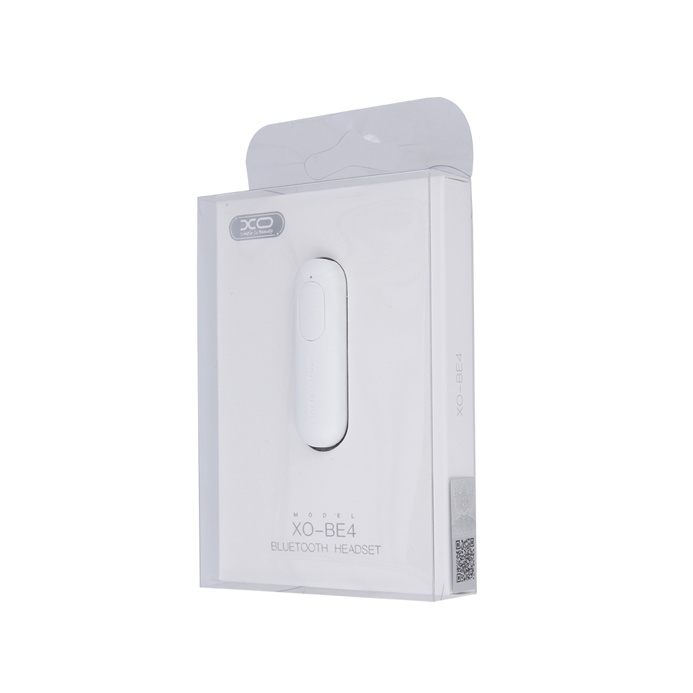 S�uchawka bezprzewodowa XO bluetooth do rozm�w z mikrofonem bia�a Oppo Reno 13FS 5G / 5