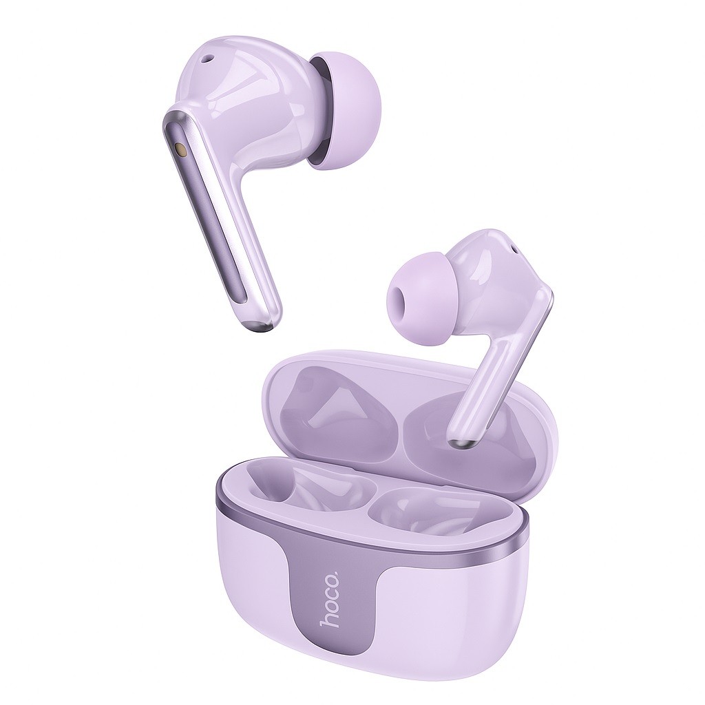 S�uchawki bezprzewodowe Hoco TWS Bluetooth 5.3 fioletowe Samsung Galaxy A10 / 8