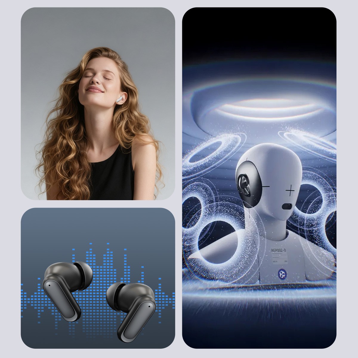 S�uchawki Bluetooth Blavec TWS BW-08 z t�umaczeniem na �ywo AI czarne Realme GT Explorer Master / 4