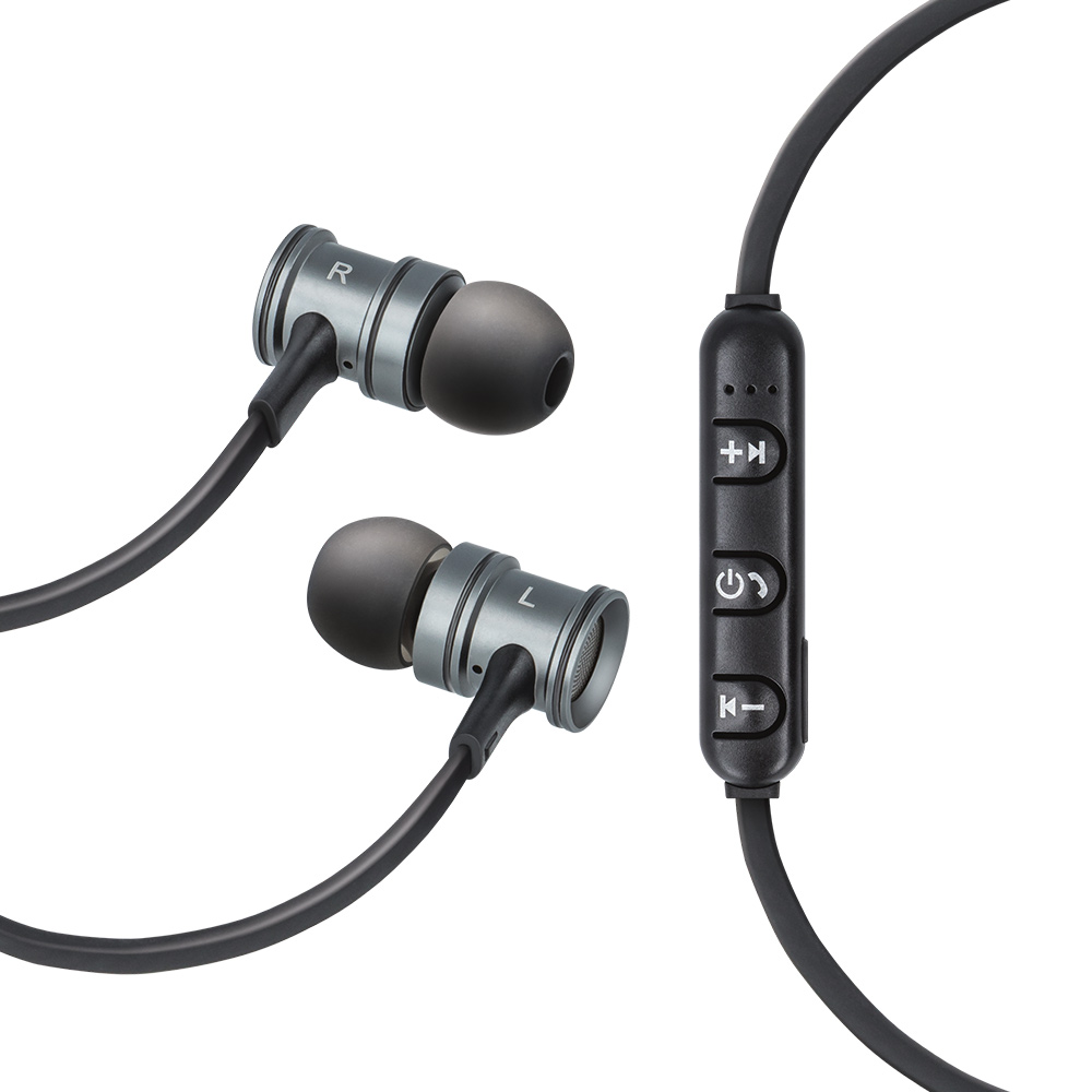 S�uchawki bluetooth Forever BSH-200 srebrne