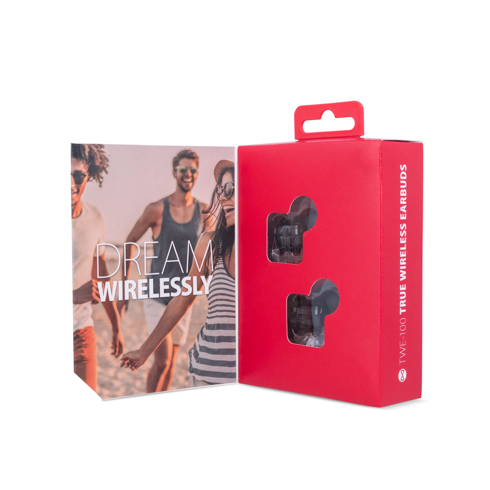 S�uchawki bluetooth Forever TWE-100 czarne / 2