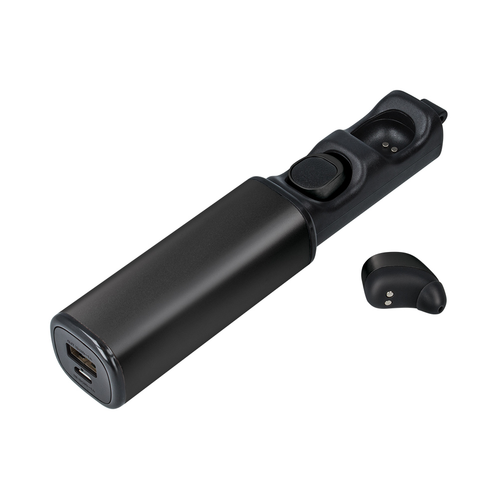 S�uchawki bluetooth Forever z etui �aduj�cym TWE-200 czarne / 3