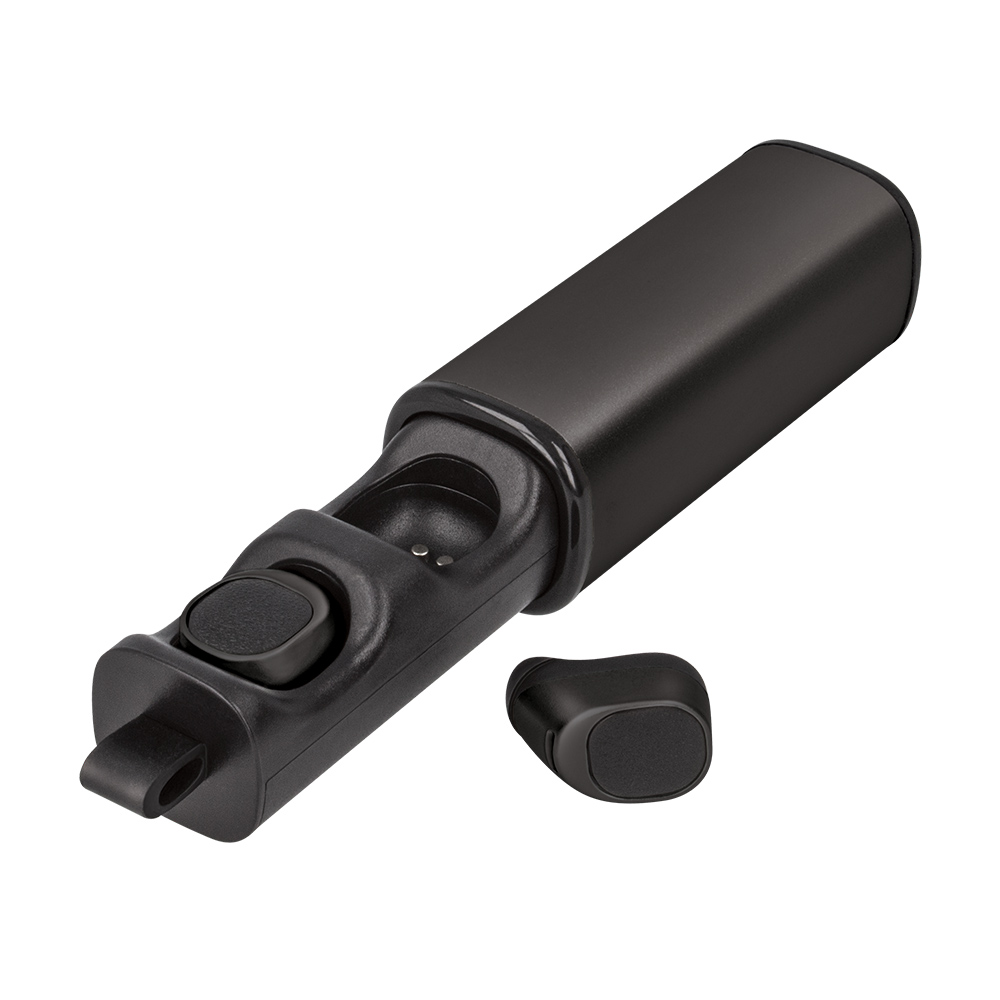 S�uchawki bluetooth Forever z etui �aduj�cym TWE-200 czarne / 4