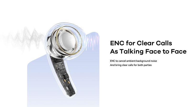 S�uchawki Bluetooth REMAX TWS C1 Bluetooth 5.3 ENC BLUE / 3