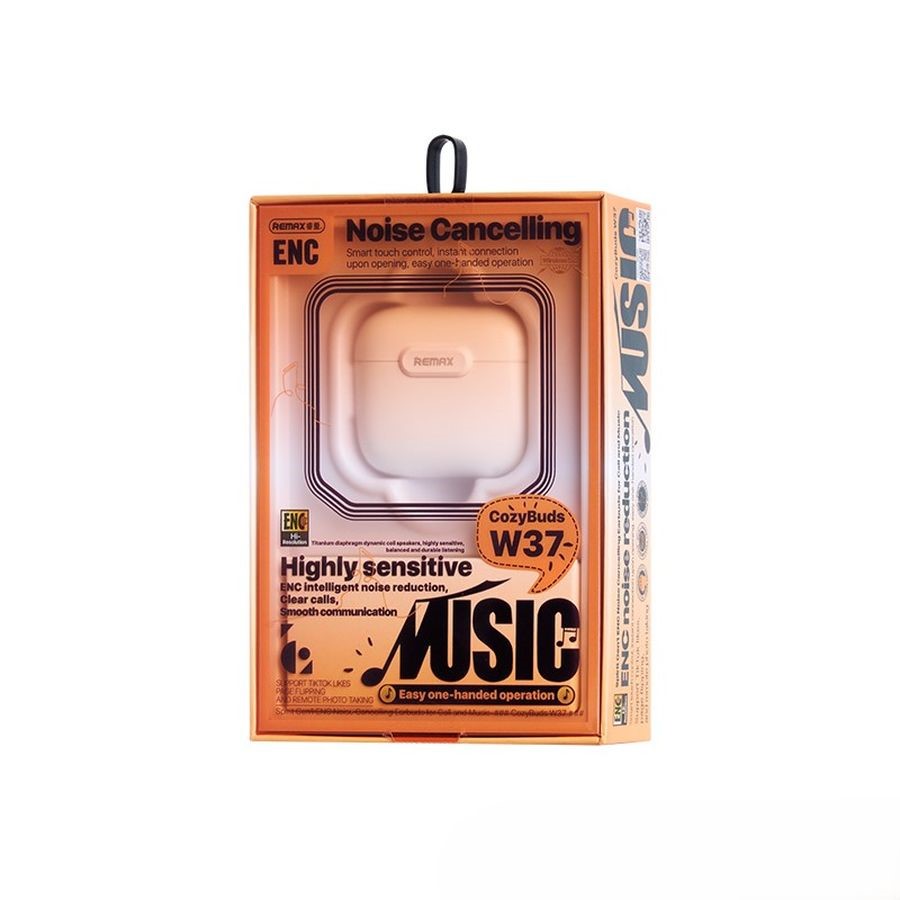 S�uchawki Bluetooth REMAX TWS W37 WHITE ENC Bluetooth 5.4 / 2