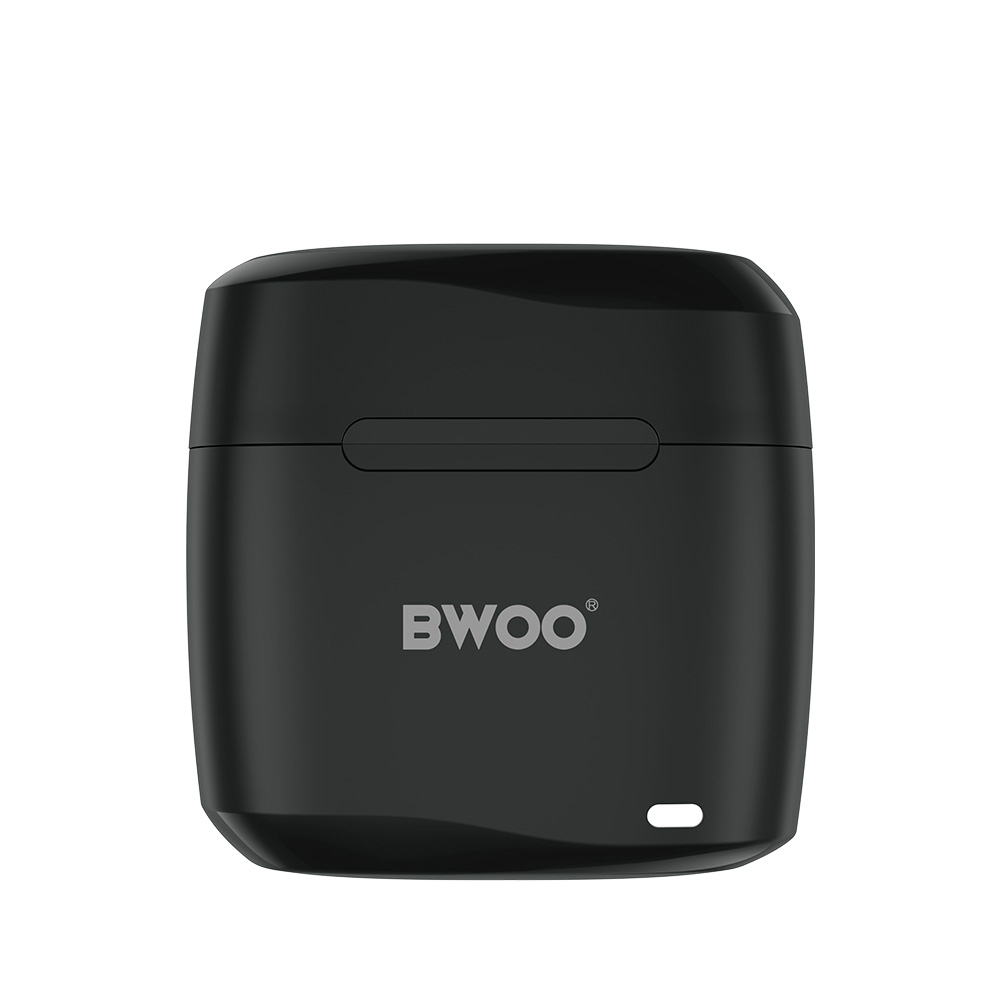 S�uchawki douszne bezprzewodowe bluetooth BWOO TWS do telefonu czarne Oppo Reno 13FS 5G / 2