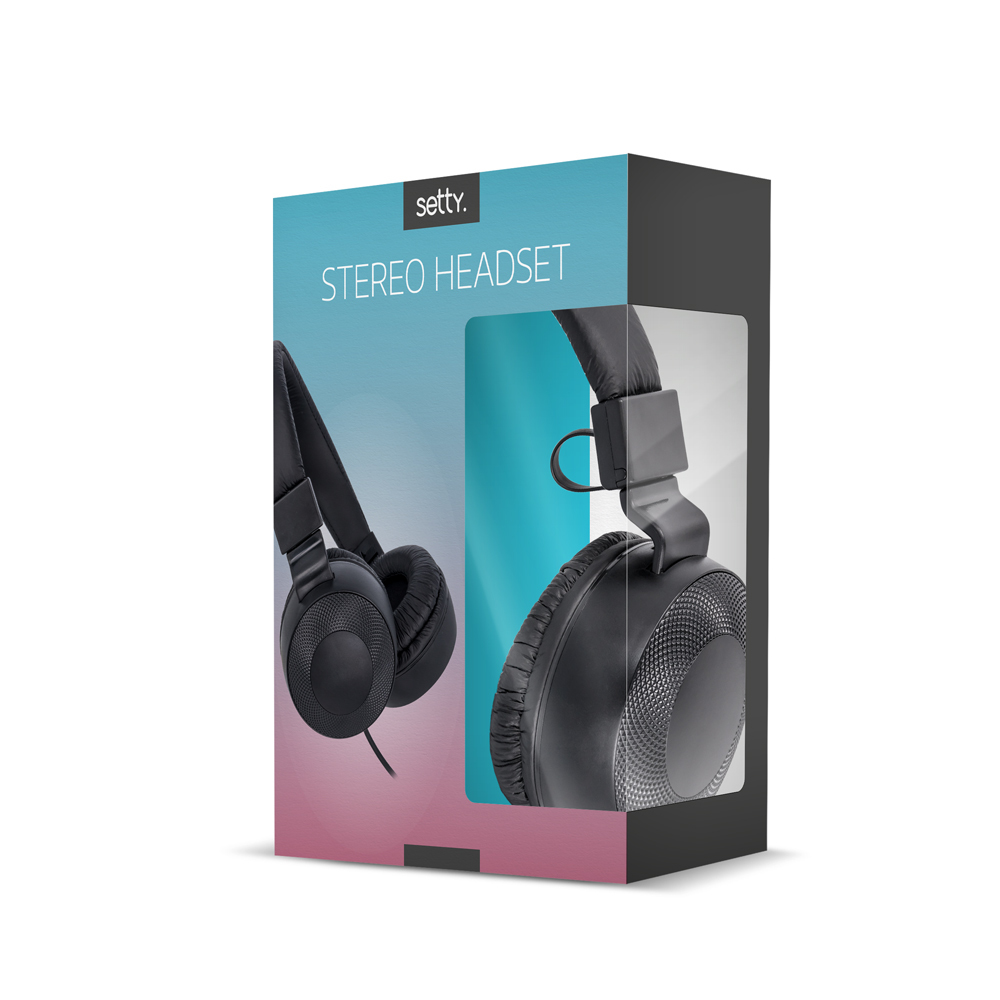 S�uchawki nauszne Setty czarne / 2