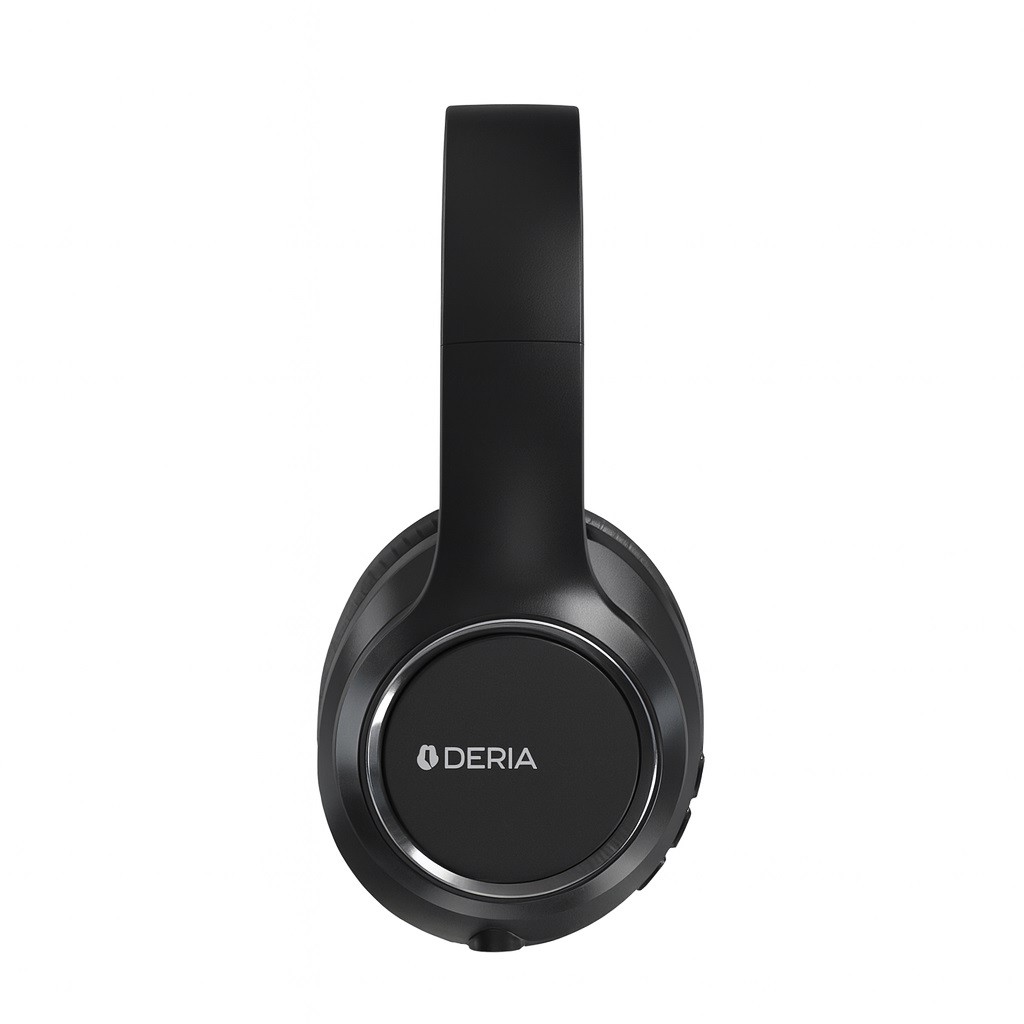 S�uchawki nauszne z mikrofonem do telefonu bezprzewodowe bluetooth Devia czarne Samsung Galaxy A10 / 3