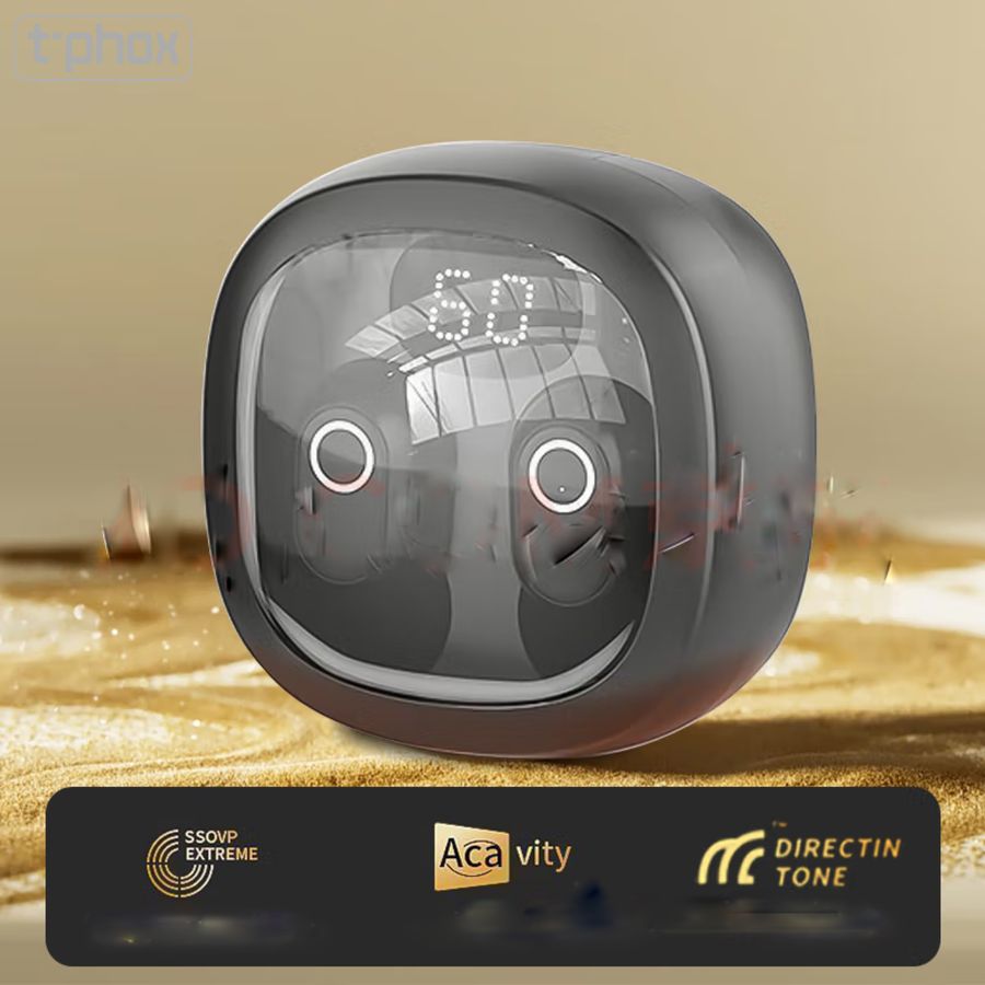 S�UCHAWKI T-PHOX TWS MULTI-COLORS BLACK / 3