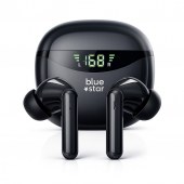 Słuchawki bezprzewodowe bluetooth Blue Star TWS douszne dokanałowe czarne do Samsung Galaxy A10 Słuchawki bezprzewodowe bluetooth Blue Star TWS douszne dokanałowe czarne do Samsung Galaxy A10