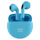 S�uchawki Blue Star Circle Beat TX3 TWS niebieskie do Microsoft Lumia 550