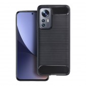 etui pancerne Pokrowiec Carbon Case czarny do Oppo A6 Pro 5G