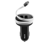 Acme Europe �adowarka samochodowa CH106 2xUSB + kabel micro-USB (3,1 A) czarna do SAMSUNG ZV50