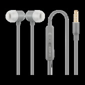 ACME EUROPE S�uchawki przewodowe douszne z mikrofonem HE21G szare do SAMSUNG ZV50